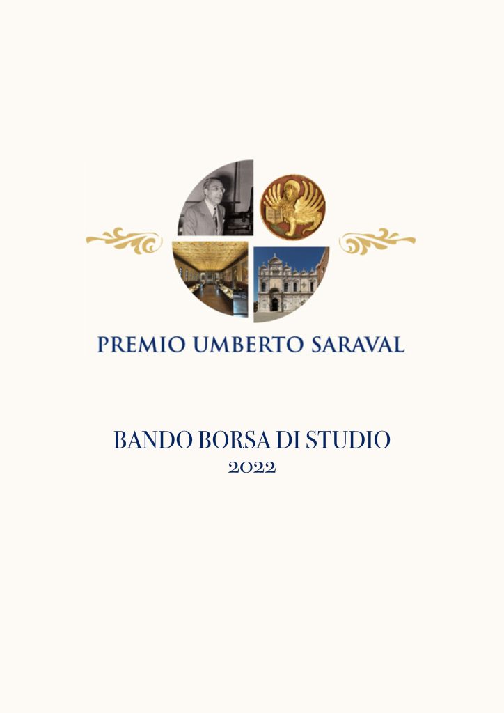 BANDO BORSA DI STUDIO – PREMIO UMBERTO SARAVAL ODONTOIATRIA – CHIRURGIA MAXILLOFACCIALE 2022